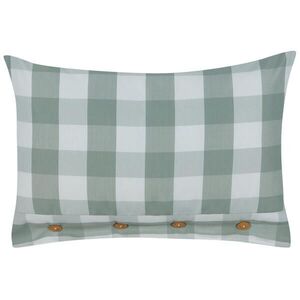 Beliani DEKORATIVNÍ polštář Mátově zelený 40/60 cm Tamnine obraz