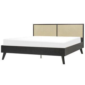 Beliani POSTEL 180/200 cm Černá Monpazier obraz