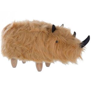 Beliani PUF Woolly 36/66/37 cm obraz