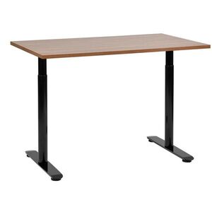 Beliani PSACÍ STŮL hnědočerný 120/72 cm manuální výškově nastavitelný Destin IV obraz