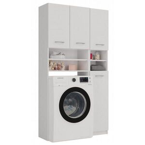 RAUMHIRSCH FURNITURE SKŘÍŇ NA PRAČKU Sada koupelnových skříněk bílá 96/180/30 obraz