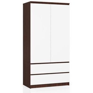 RAUMHIRSCH FURNITURE SKŘÍŇ tmavě hnědá, bílá 180/90/51 obraz