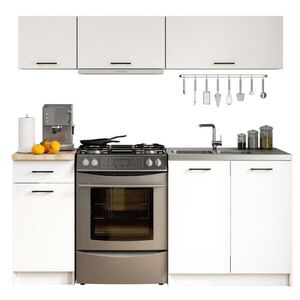 RAUMHIRSCH FURNITURE KUCHYŇSKÝ BLOK Bílá 174/180/46 obraz