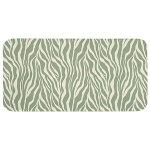 OnlyWow KOUPELNOVÁ PŘEDLOŽKA Zebra - Motiv - zelená 120x60 cm obraz