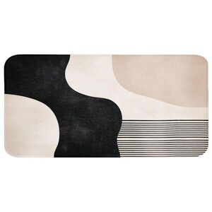 OnlyWow KOUPELNOVÁ PŘEDLOŽKA Abstraktní - Japonské - Béžové - Moderní 120x60 cm obraz