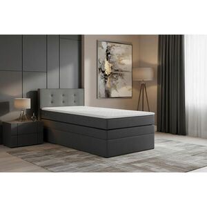 MID.YOU POSTEL BOXSPRING, 90/200 cm, antracitová obraz