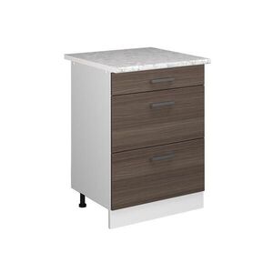 Vicco UNIVERZÁLNÍ ZÁKLADNÍ JEDNOTKA R-Line Šedá 60 cm se zásuvkami obraz