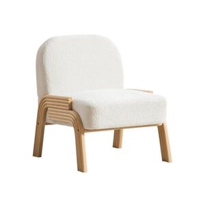 Urban Meuble KŘESLO z žinylky a masivního dřeva, skandinávský design, bez područek obraz
