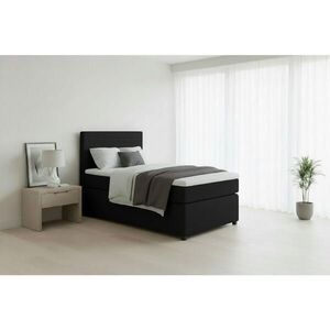 MID.YOU POSTEL BOXSPRING, 90/200 cm, barvy grafitu obraz