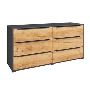 Vicco PŘÍBORNÍK Ruben Zlatý mocný dub 48 x 77.6 cm se zásuvkami obraz