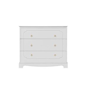 RAUMHIRSCH FURNITURE DĚTSKÁ KOMODA Royal – rustikální elegance a funkčnost, bílá obraz