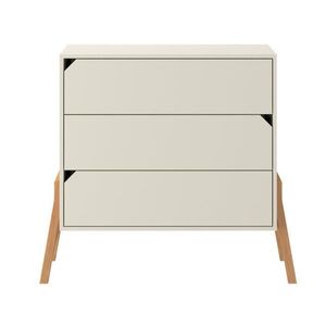 RAUMHIRSCH FURNITURE DĚTSKÁ KOMODA Lotta – rustikální elegance a funkčnost, béžová obraz