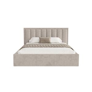Fedve POLSTROVACÍ POSTEL SITIA 160x200 cm, Taupe obraz