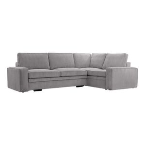 Fedve ROHOVÁ SOFA FJORDI s funkcí spaní, Šedá obraz