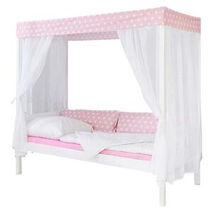 Livetastic POSTEL S NEBESY, 90/200 cm růžová, bílá obraz
