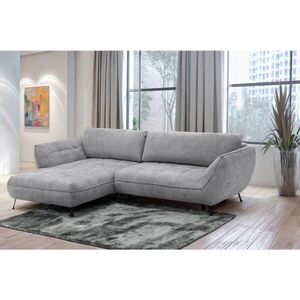 MID.YOU ROHOVÁ SEDAČKA, textil, šedá obraz