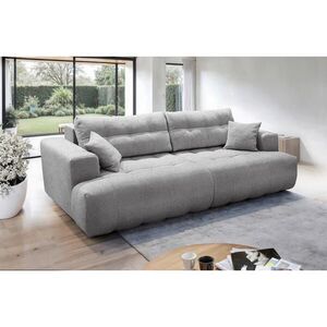 MID.YOU POHOVKA BIG SOFA, plast, textil, kompozitní dřevo, šedá obraz