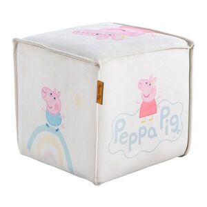 Roba DĚTSKÁ STOLIČKA ve tvaru kostky Peppa Pig obraz