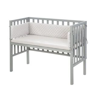 Roba PŘISTAVNÁ POSTÝLKA roba Style šedá 2v1 set 90 x 45 cm obraz
