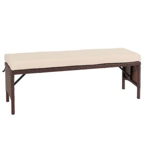 MCW POLY-RATTAN LAVICE Hnědá obraz