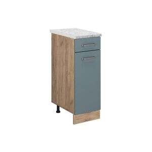 Vicco SPODNÍ SKŘÍŇKA KUCHYŇSKÉ LINKY R-Line Modrošedá 30 cm PD Mramor obraz
