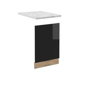 Vicco PŘEDNÍ PANEL R-Line Černý vysoký lesk 45 cm , PD Mramor obraz