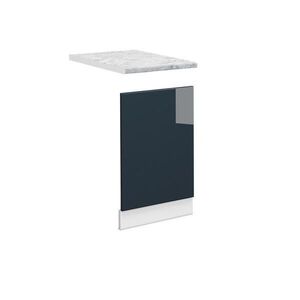 Vicco PŘEDNÍ PANEL Fame-Line Tmavě modrá s vysokým leskem 45 cm , PD Mramor obraz