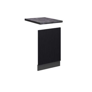 Vicco PŘEDNÍ PANEL Fame-Line Černý pruhovaný 45 cm , PD Antracit obraz