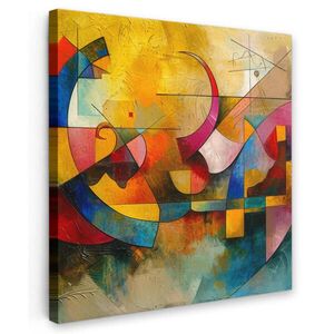 MuchoWow OBRAZ NA PLÁTNĚ Umění - abstraktní - moderní 50x50 cm obraz