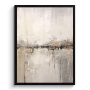 MuchoWow PLAKÁT V RÁMU Moderní umění - Abstraktní - Béžová 60x80 cm obraz