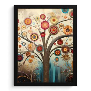 MuchoWow PLAKÁT V RÁMU Strom - Strom života - Barva 30x40 cm obraz