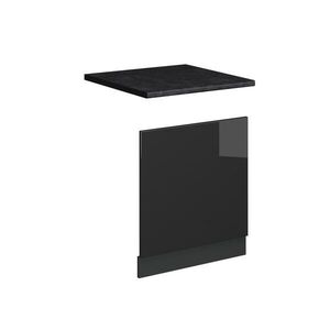 Vicco PŘEDNÍ PANEL Fame-Line Antracitový vysoký lesk 60 cm , PD Antracit obraz