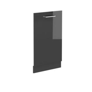 Vicco ČELNÍ PANEL MYČKY R-Line Antracitový vysoký lesk 45 cm bez pracovní desky obraz