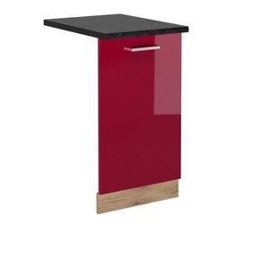 Vicco ČELNÍ PANEL MYČKY R-Line Červená vysoký lesk 45 cm , PD Antracit obraz