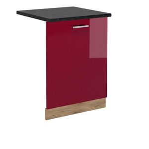 Vicco ČELNÍ PANEL MYČKY R-Line Červená vysoký lesk 60 cm , PD Antracit obraz