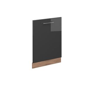 Vicco ČELNÍ PANEL MYČKY Fame-Line Antracitový vysoký lesk 60 cm bez pracovní desky obraz