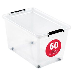 BOXXivo ÚLOŽNÝ box s víkem 60 l – sada 1 ks obraz
