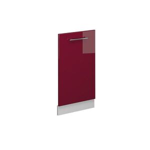 Vicco ČELNÍ PANEL MYČKY Fame-Line Bordó červená vysoký lesk 45 cm bez pracovní desky obraz