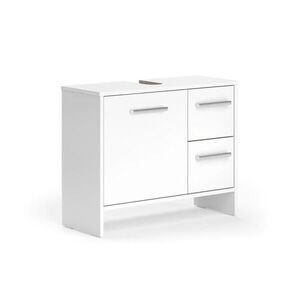 Vicco DOLNÍ SKŘÍŇKA POD DŘEZ Karli Bílá 70.2 x 57 cm se 2 zásuvkami a 1 dvířky obraz