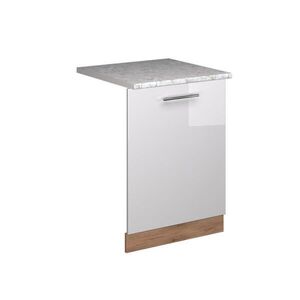 Vicco ČELNÍ PANEL MYČKY Fame-Line Bílá vysoký lesk 60 cm s pracovní deskou obraz