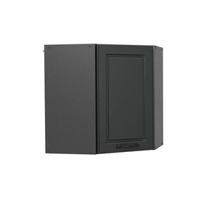 Vicco ROHOVÝ VĚŠÁK NA STĚNU R-Line Antracitový venkovský dům 57 cm obraz
