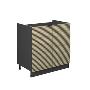 Vicco SKŘÍŇKA POD DŘEZ Fame-Line Dubový panel 80 cm bez pracovní desky obraz