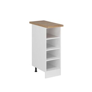Vicco POLICE KUCHYŇ R-Line Bílá 30 cm , AP Oak obraz