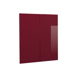 Vicco KUCHYŇSKÁ DVÍŘKA R-Line Červená vysoký lesk 59.2 x 59 cm nábytková čela pro závěsnou skříňku obraz