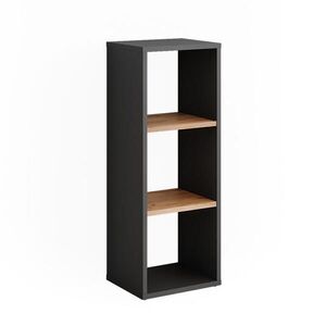 Vicco STOJÍCÍ POLICE Orlando Antracit/zlatý dub 30 x 80.1 cm obraz