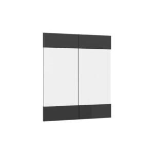 Vicco KUCHYŇSKÁ DVÍŘKA R-Line Antracitový vysoký lesk 59.2 x 59 cm nábytková čela pro závěsnou vitrínu obraz