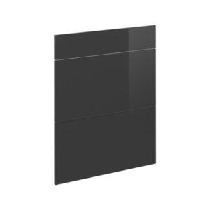 Vicco KUCHYŇSKÁ DVÍŘKA R-Line Antracitový vysoký lesk 59.6 x 70.4 cm nábytková čela pro spodní skříňku se zásuvkami obraz