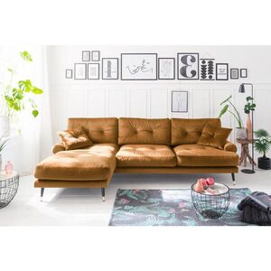 MID.YOU ROHOVÁ SEDAČKA, textil, hořčicově žlutá obraz