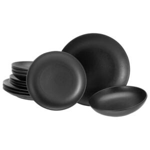 Creatable JÍDELNÍ SOUPRAVA Magic Black 12dílné obraz