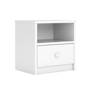 RAUMHIRSCH FURNITURE DĚTSKÝ NOČNÍ STOLEK Babydreams bílý 39/40/30 obraz